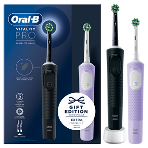 Oral-B Vitality Pro Duo Black+Lilac Električne četkice