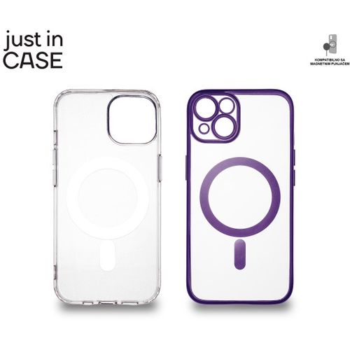 2u1 Extra case MAG MIX paket LjUBIČASTI za iPhone 14 slika 1