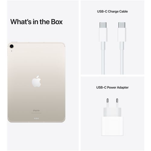 Apple iPad Air 5G 64GB (MM6V3HC/A) bež tablet 10.9" Octa Core Apple M1 8GB 64GB 12Mpx slika 4