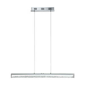 Eglo Cardito 1 Visilica sa LED Osvjetljenjem - 1x32W, Dužina 1000mm, Aluminij/Krom, Bijela Prozirna