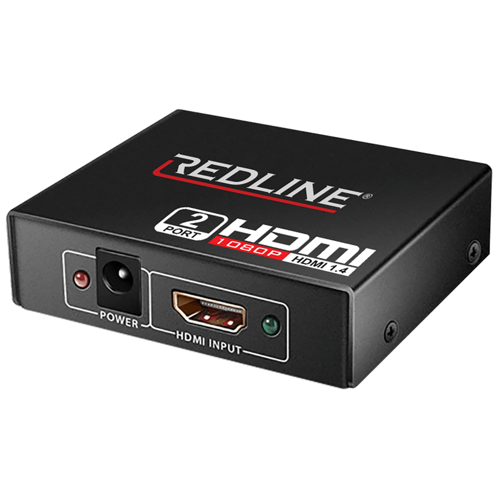 REDLINE HDMI razdjelnik, 1 ulaz - 2 izlaza - HS-2000 slika 1