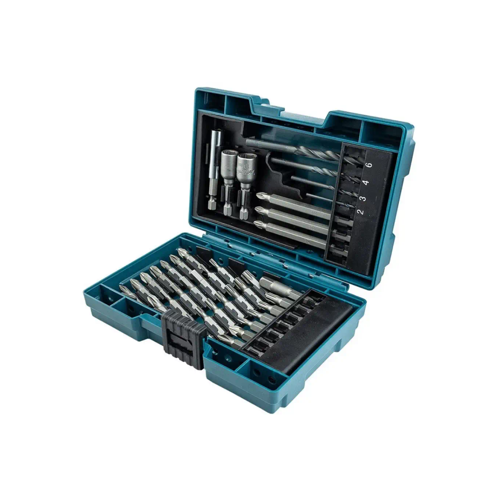 Makita - 38-dijelni set bitova i burgija B-54106 slika 1