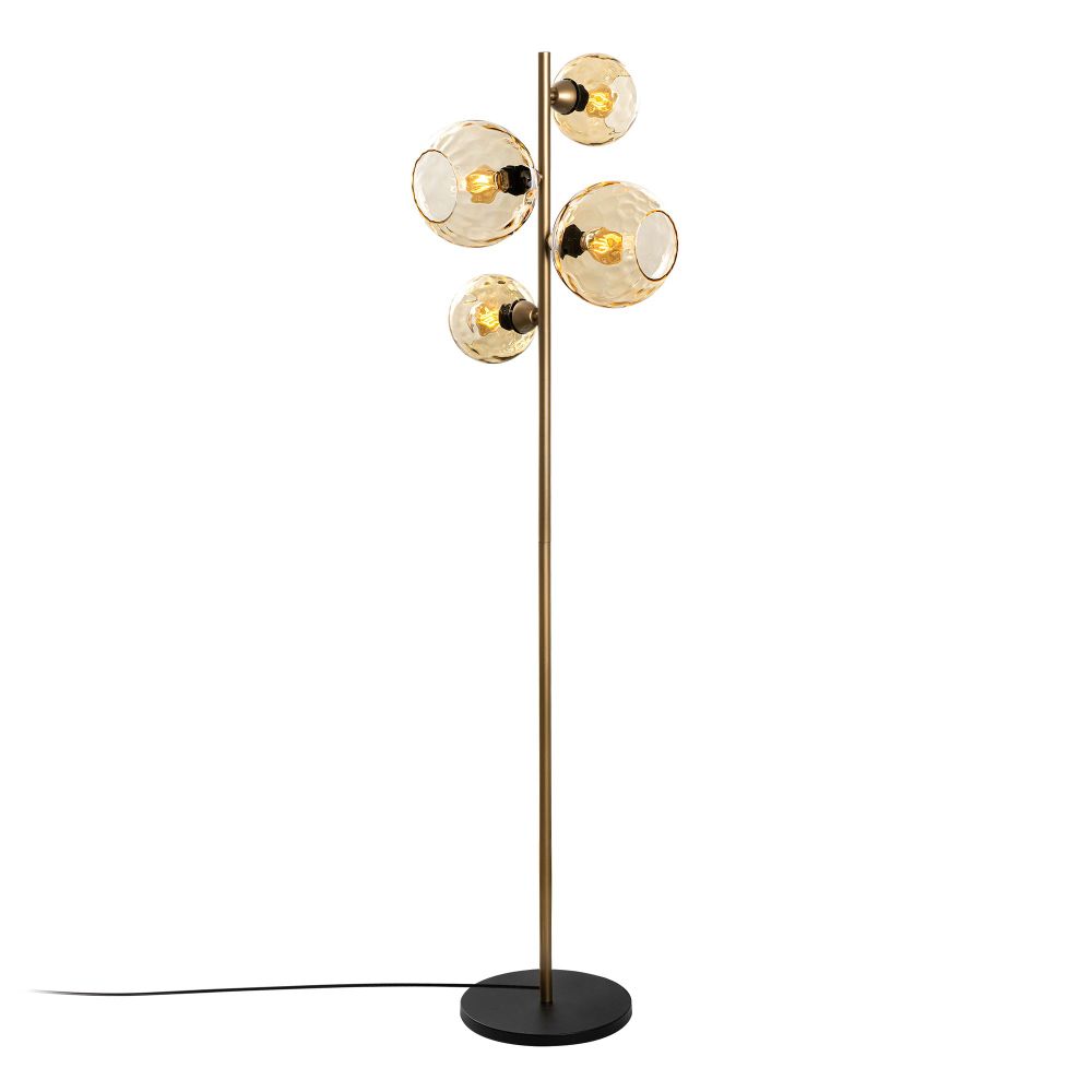 Podna Lampa Benek 20-15-14524 - Žuta Zlatna slika 5