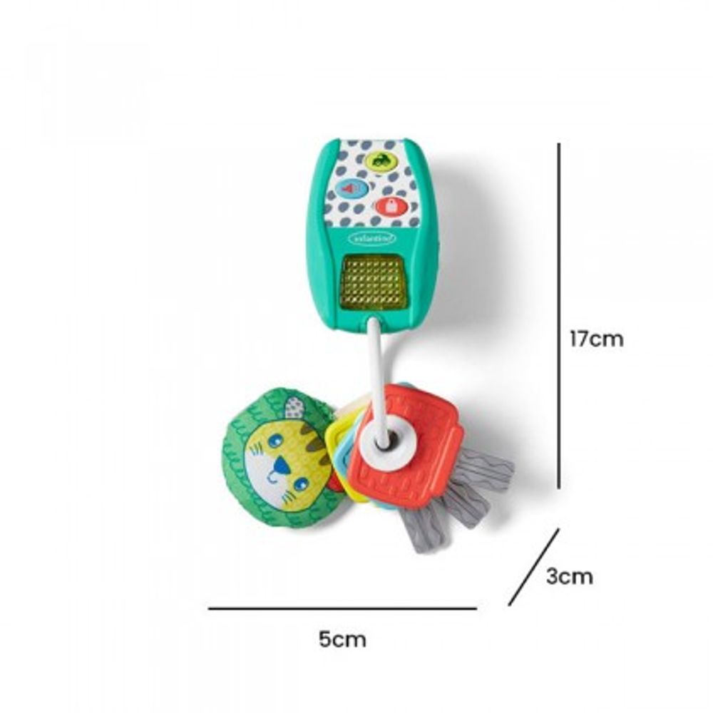 Infantino 312033 Muzička igračka Busy Key Set slika 2
