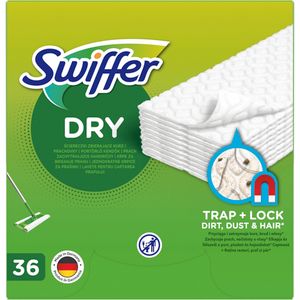 Swiffer Dry jednokratne krpice za čišćenje podova, refil 36/1