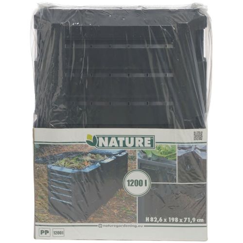 Nature kanta za kompost crna 1200 L 6071483 slika 35