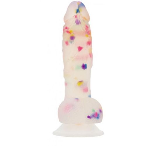 Dildo s konfetima Party Marty, 19 cm slika 3