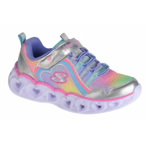 Skechers Heart Lights-Rainbow Lux Dječje Tenisice sa Svjetlima 302308L-SMLT slika 7