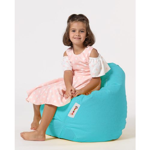 Atelier Del Sofa Vreća za sjedenje, Premium Kids - Turquoise slika 3