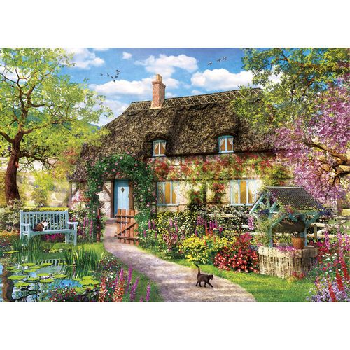 The Old Cottage High Quality puzzle 1000 kom slika 1