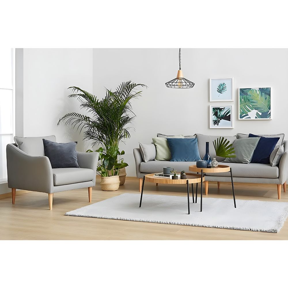 Nesting table Ronda - Set od 2 komada, prirodne boje slika 3