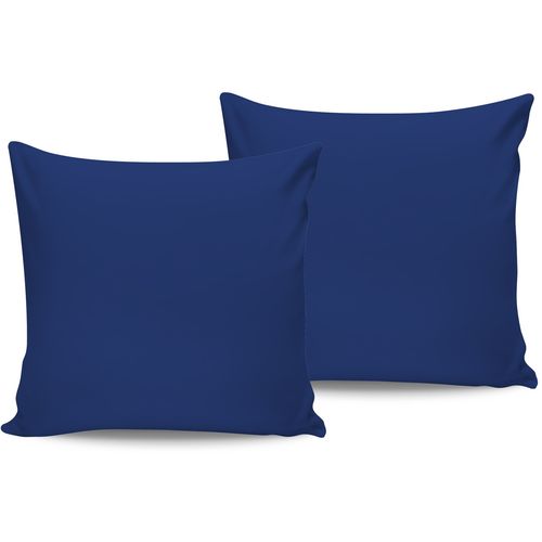 Colourful Cotton Komplet satenskih jastučnica (2 komada) (FR) Tamno plava slika 1