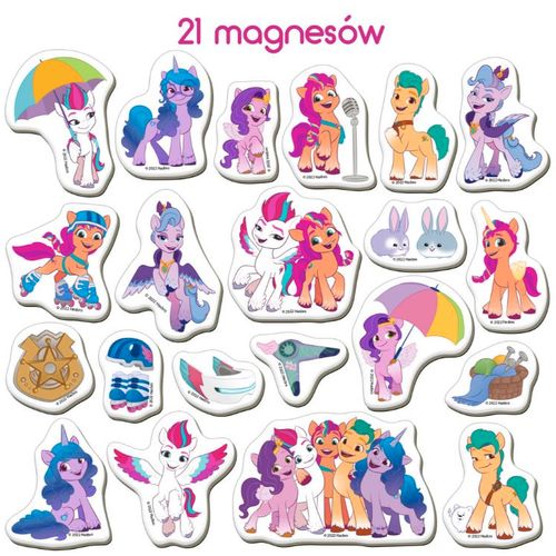 My Little Pony Friends set magneta rozi slika 2