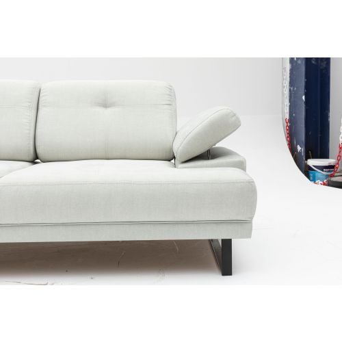 Atelier Del Sofa Dvosjed MUSTANG bijeli, Mustang - White slika 7