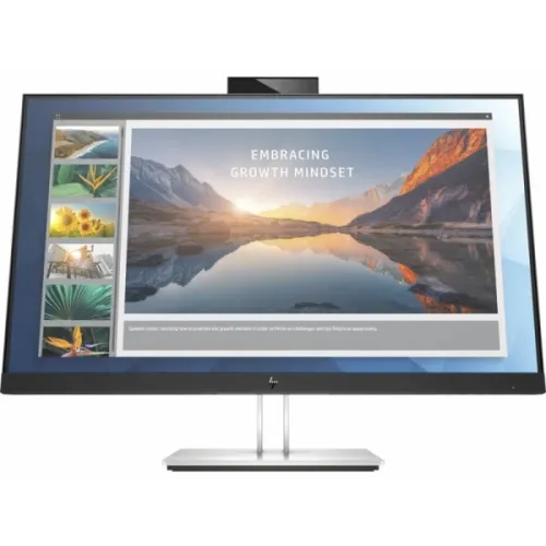 HP E24d 6PA50A4 Monitor 24" 1920x1080/FHD IPS/60Hz/5ms/ HDMI/DP/5x USB/USB-C/Kamera slika 1