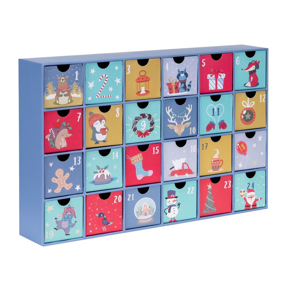Ca1507 adventski kalendar 39 x 7 x 25 cm slika 7