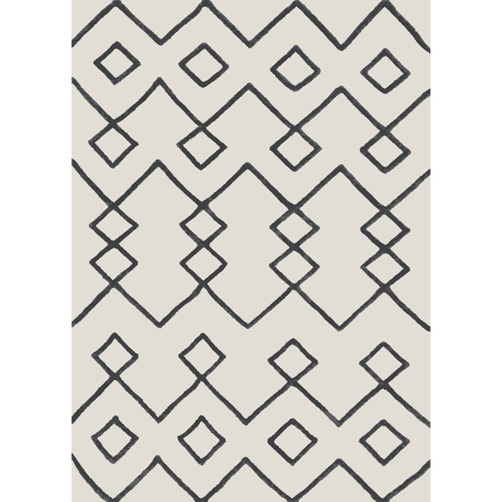 Bež-črni tepih WOOKECE331 (180 x 280 cm) slika 2