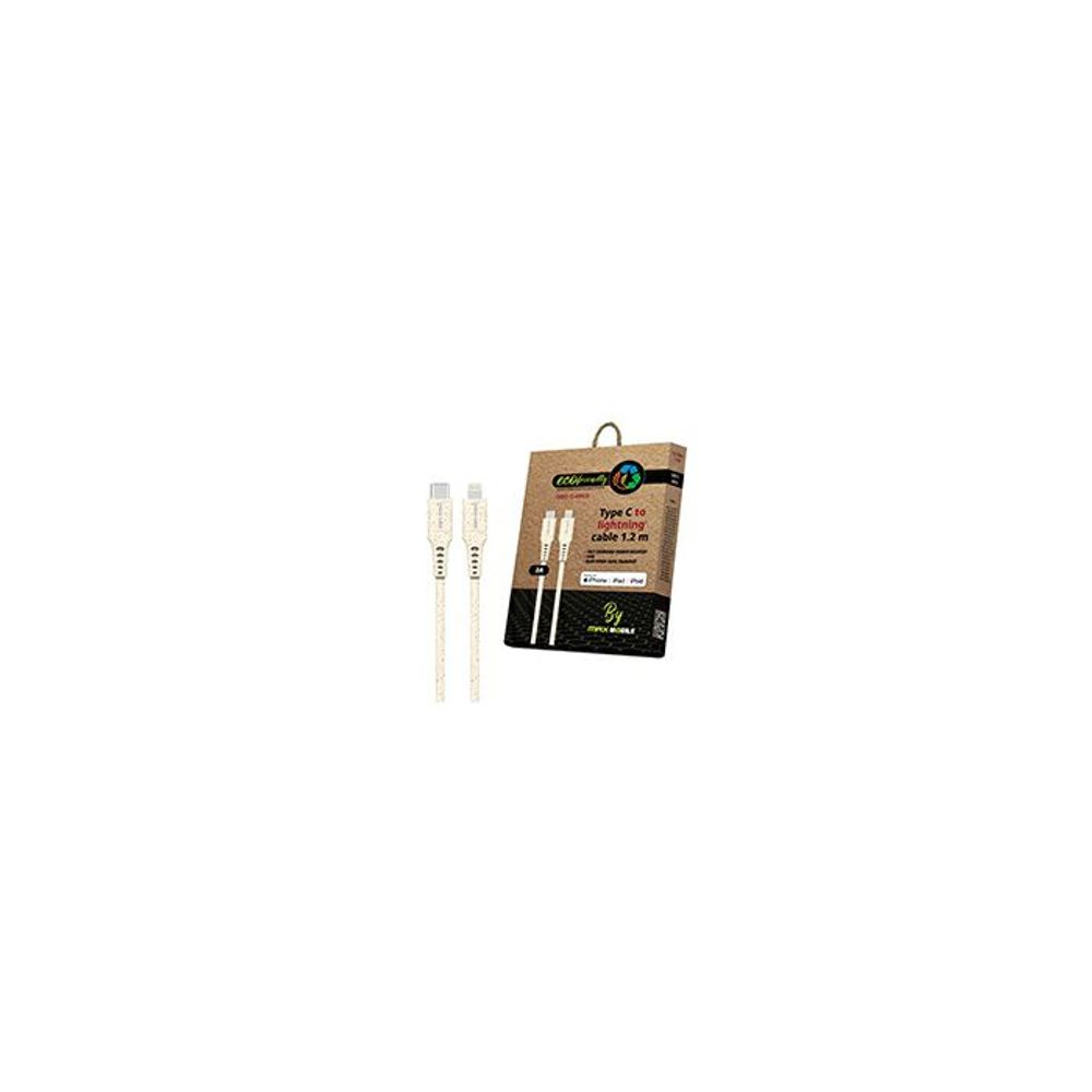 MAXMOBILE DATA KABEL I-PHONE LIGHTNING-TYPE C MFI Apple CA002 QC 3A 1,2m ECO slika 2