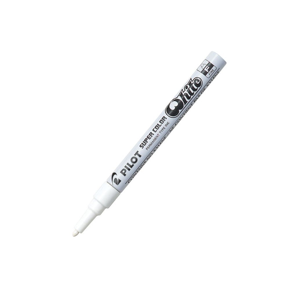 MARKER PILOT SUPER COLOR BELI F slika 1
