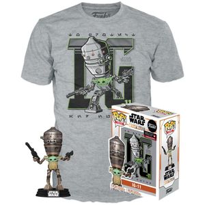 Set Figura POP i Majica Star Wars IG-11 s Djetetom Ekskluzivno Veličina S