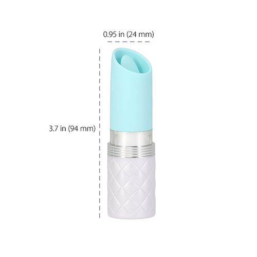 Pillow Talk - Lusty Luxurious Flickering Massager Teal slika 7