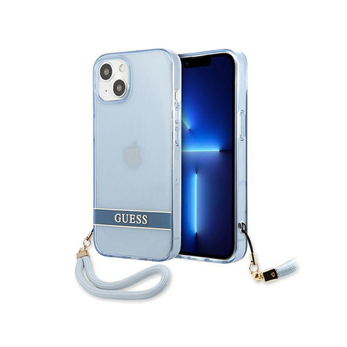 Maska Guess Hc PC/TPU Translucent za iPhone 13 mini 5.4 plava(GUHCP13SHTSGSB) slika 1