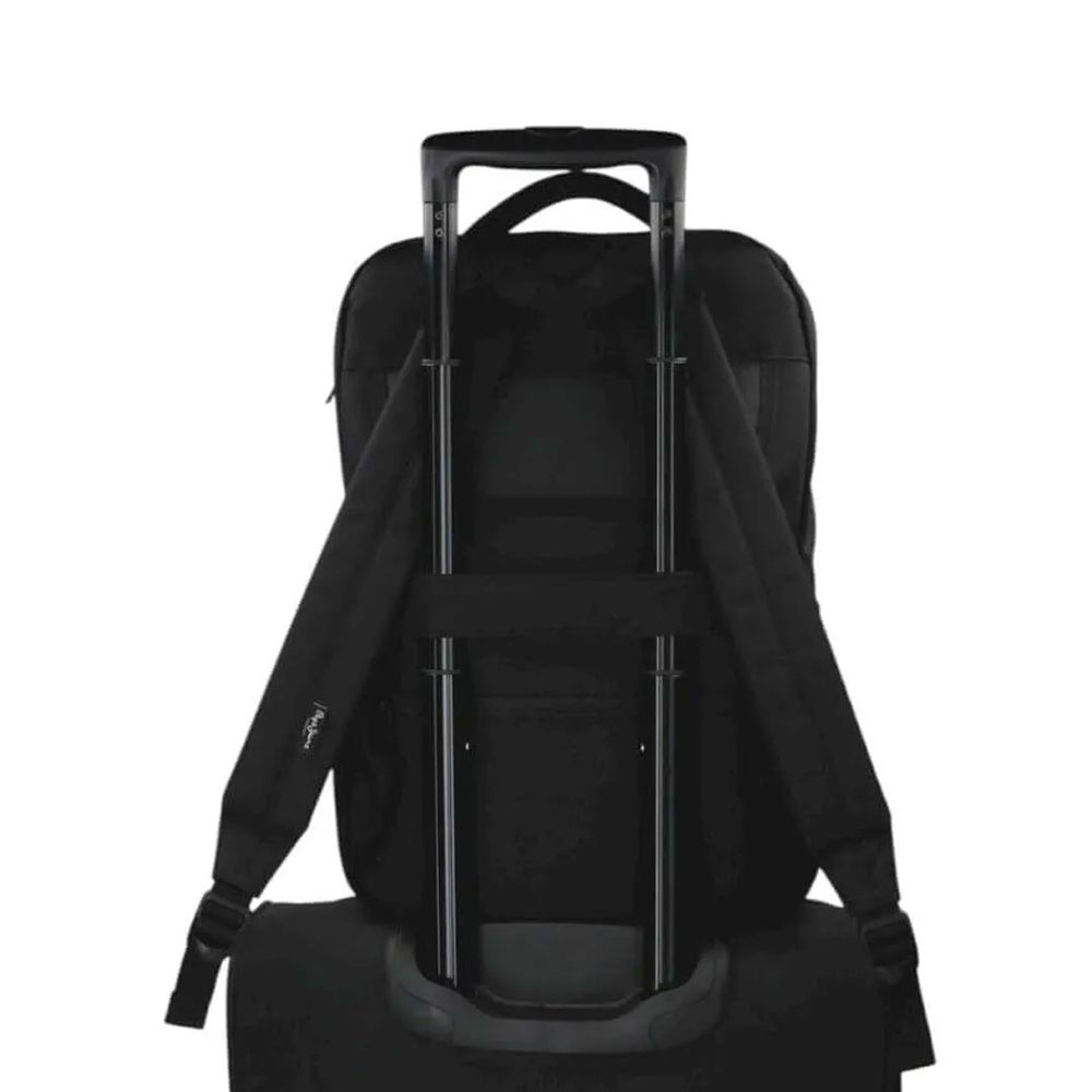 Pepe Jeans ranac za laptop 44 cm Matlock 7312741, crni slika 8