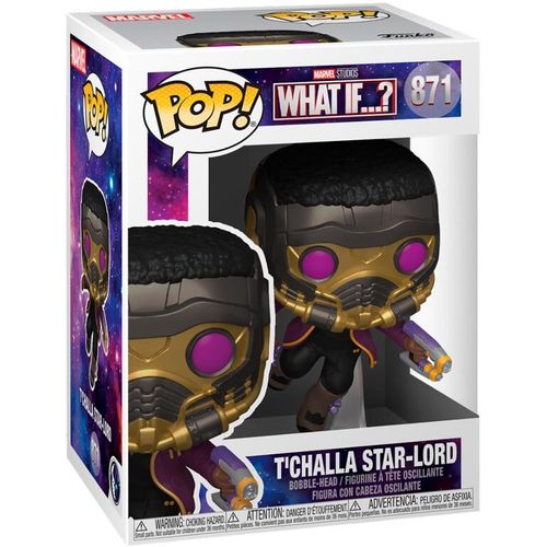 POP figure Marvel What If T'Challa Star-Lord slika 2