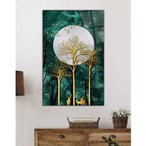 Dekorativna Slika na Kaljenom Staklu, Višebojna, 110 x 70 cm
