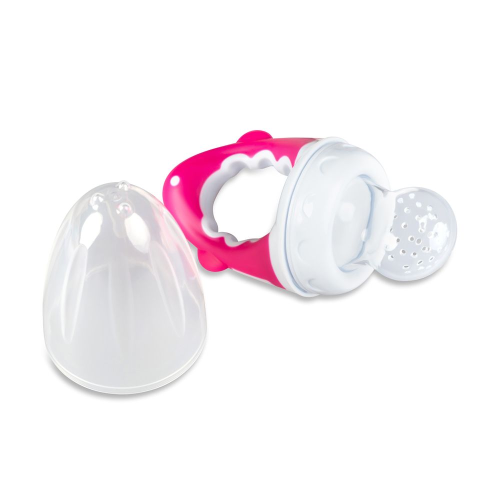 BABY NOVA Silikonska duda za voće Dentistar Food Feeder, Roza slika 1