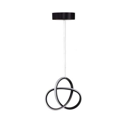 Aurigae Black-White Light Black Chandelier slika 3