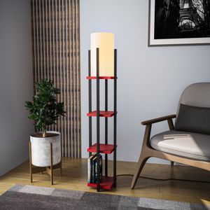 Shelf Lamp - 8117 Black
Red Floor Lamp