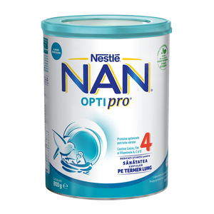Nestlé NAN® OPTIPRO® 4, Prah za pripremu mliječnog napitka za malu djecu, limenka, 800g 