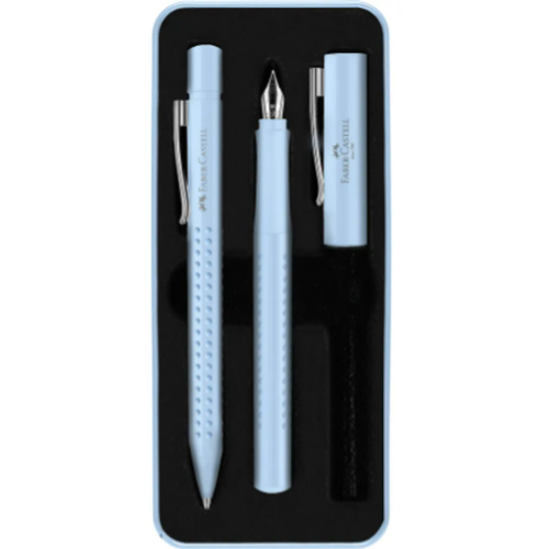 Set Faber Castell Grip 2010 hem.ol.+naliv pero M sky blue 201524 slika 1