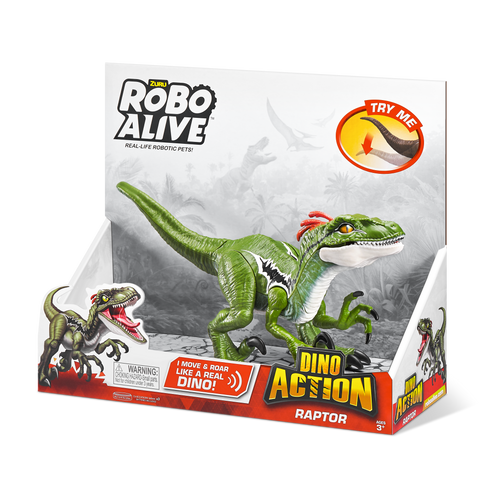 Robo Alive Dino Action Raptor slika 3