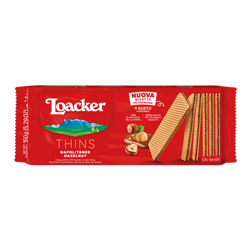 Loacker Thins Napolitaner vafli 150g slika 1