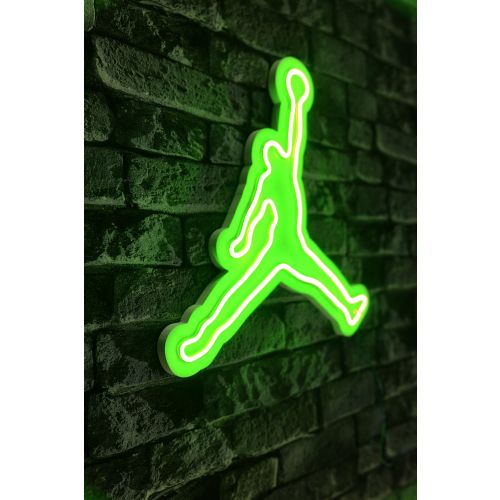 Wallity Ukrasna plastična LED rasvjeta, Basketball - Green slika 1