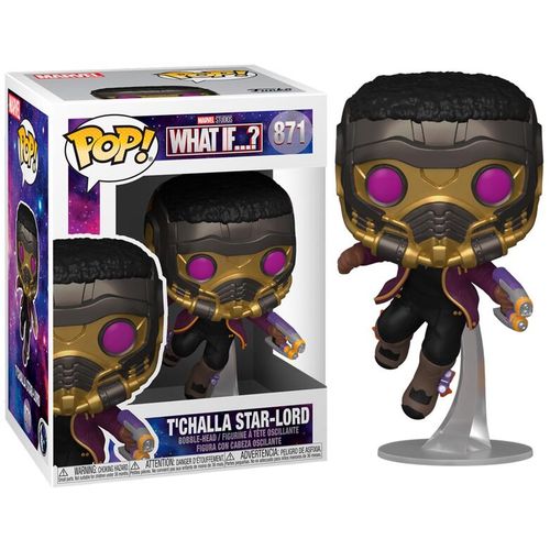 POP figure Marvel What If T'Challa Star-Lord slika 1