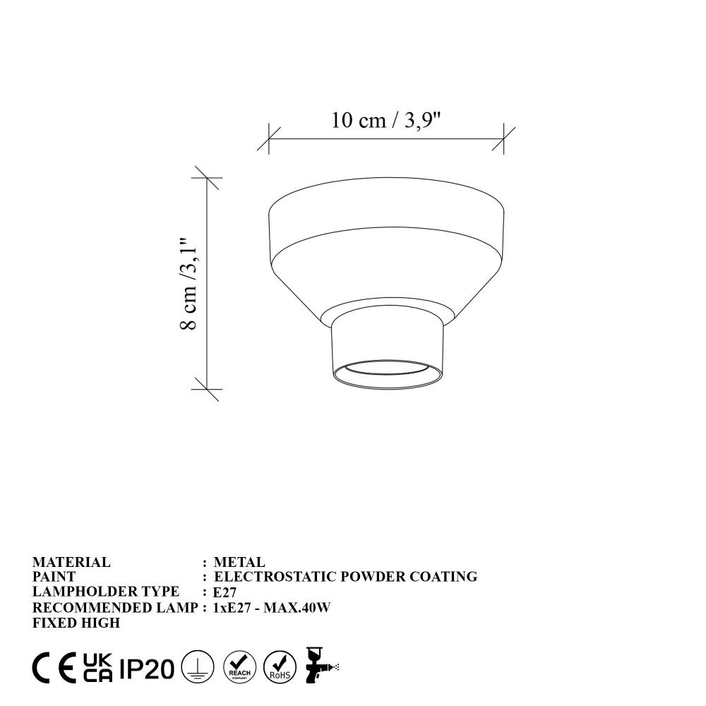 Luster Spot – 14207 – boje: crna slika 6
