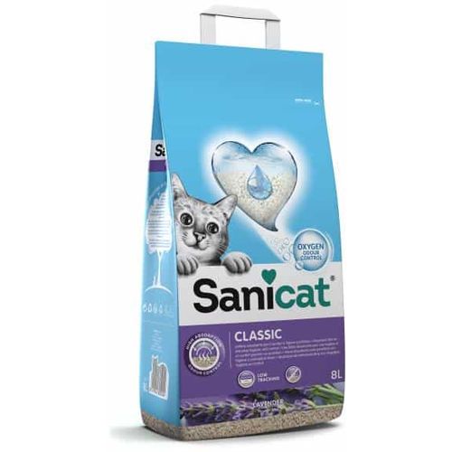 Sanicat Posip Za Mačke Classic Lavender 8 L slika 1