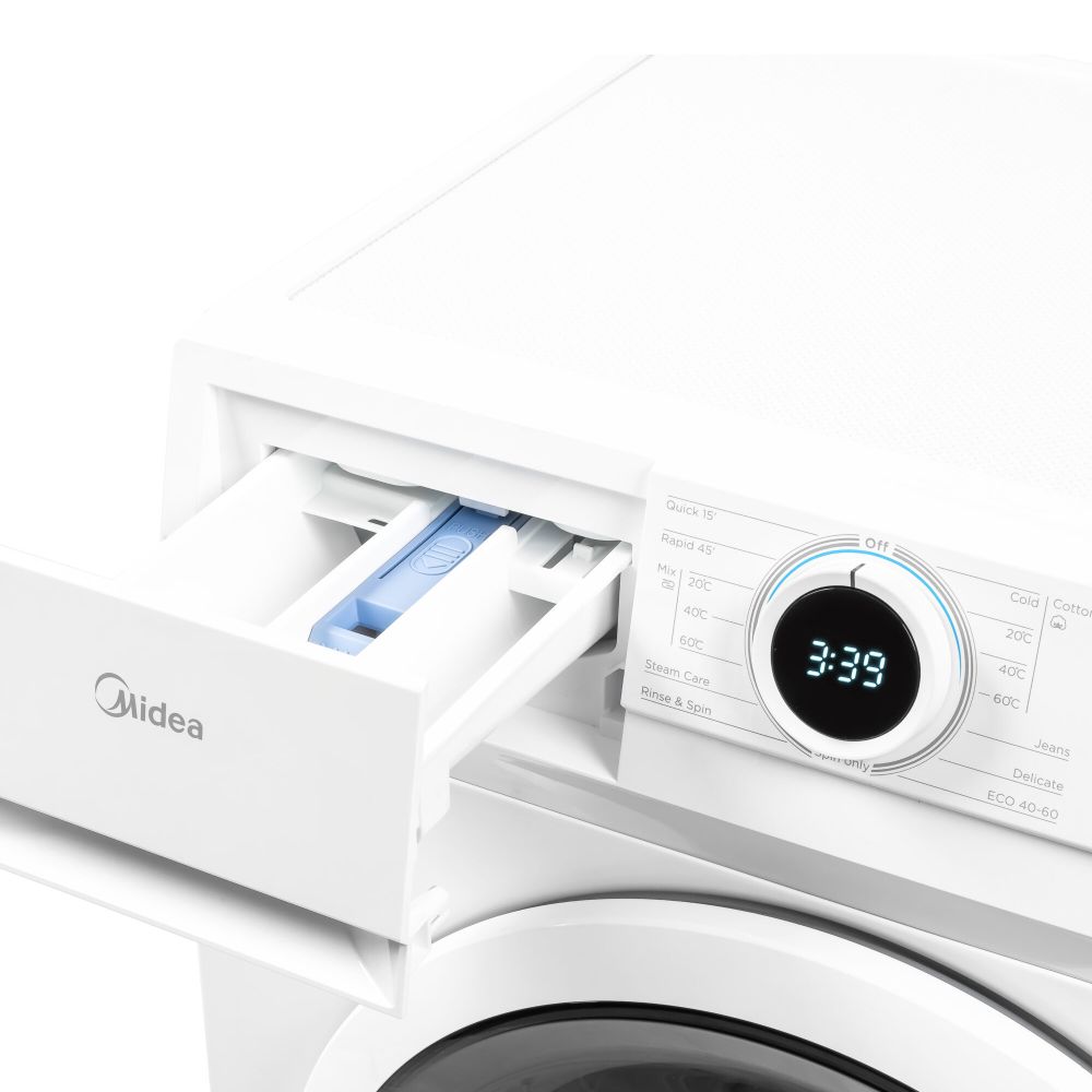 Midea Mašina za veš MF100W80BA/W-HR, 1400 rpm, 8 kg slika 3