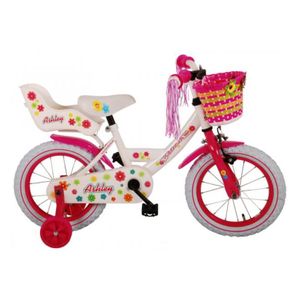 Dječji bicikl Volare Ashely 14" bijelo/rozi