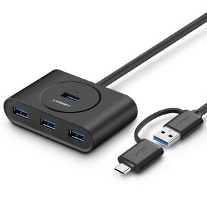 Ugreen USB 3.0 Hub s USB-C 3.1 OTG adapterom 1M - kutija