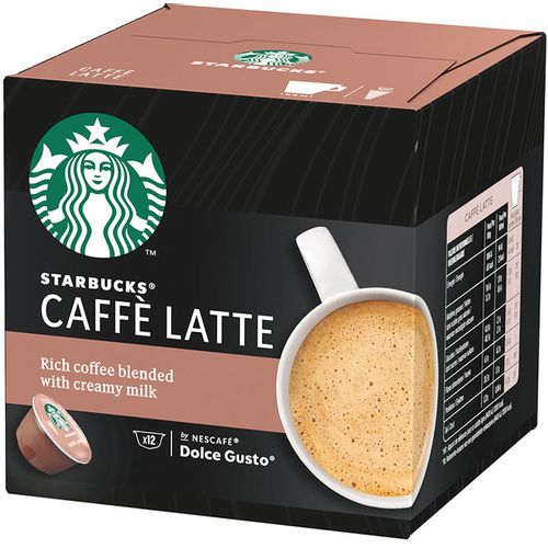 STARBUCKS Caffe Latte by NESCAFÉ® Dolce Gusto® kapsule 121,2g, 12 kapsula slika 3
