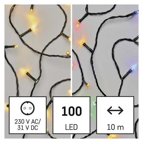 Emos LED svetlosni lanac 2 ul 100 LED 10m MTG-D4AH01 slika 2