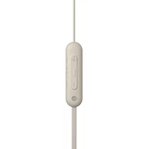 Sony slušalice WIC100C.CE7 BT, in-ear, bežične, beige slika 3