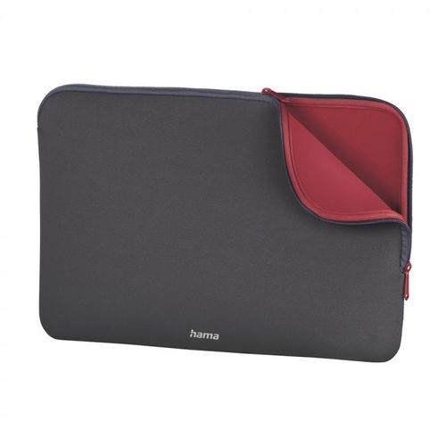 Hama Laptop futrola NEOPRENE 15,6" sivo/crvena slika 1