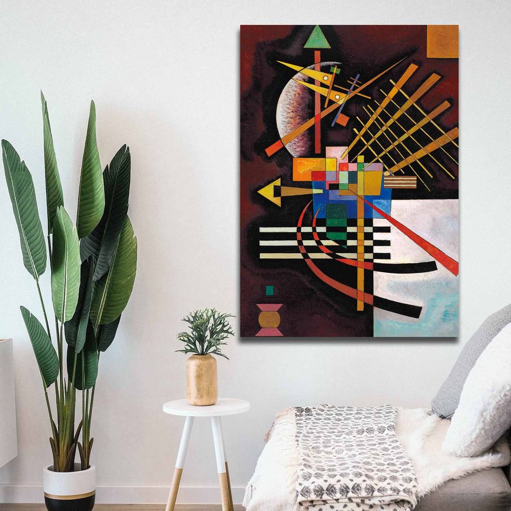Dekorativna Platnena Slika 'Kandinsky Inspiracija' u Više Boja slika 1