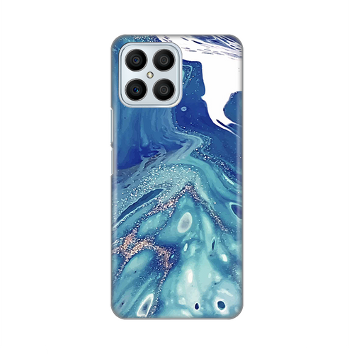 Torbica Silikonska Print za Honor X8 Blue Marble slika 1