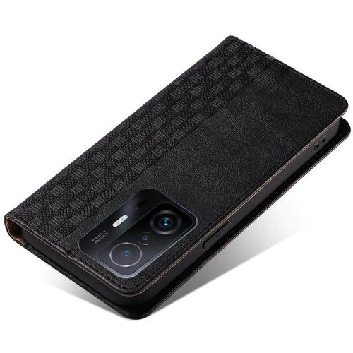Torbica novčanik s magnetnom zatvaranjem za Samsung Galaxy A52 5G + mini privjesak za trakicu crna slika 5